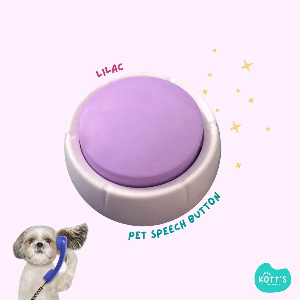Recordable Pet Speech and Communication Button